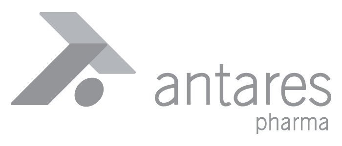 antares pharma logo grayscale