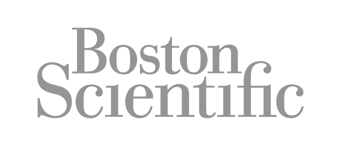 Boston Scientific logo grayscale