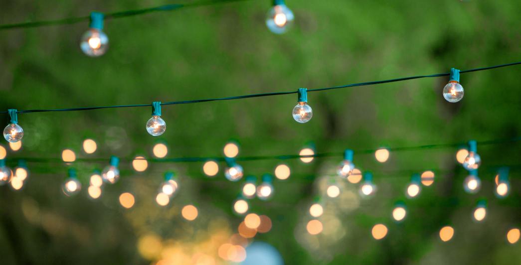 Garden party lights