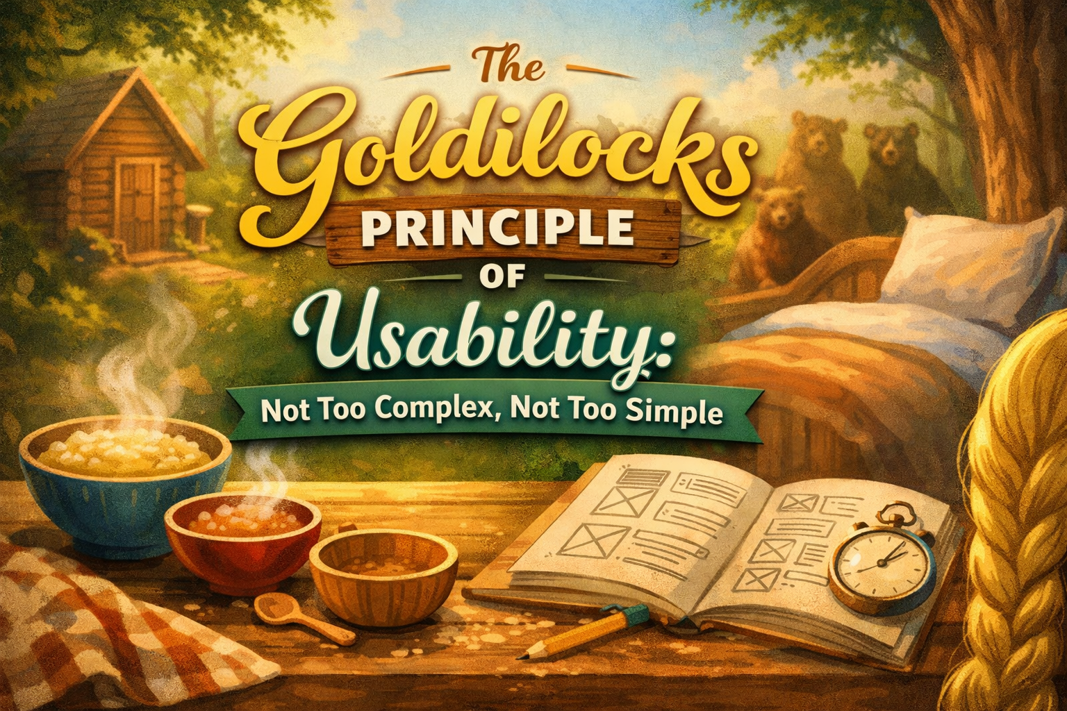 The Goldilocks Principle of Usability